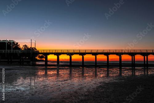 sunset on the pier © steve