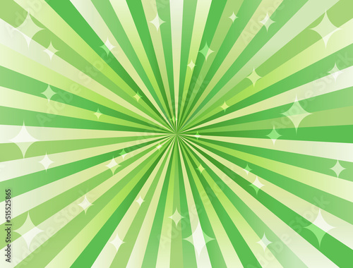 集中線とキラキラを組み合わせた背景素材