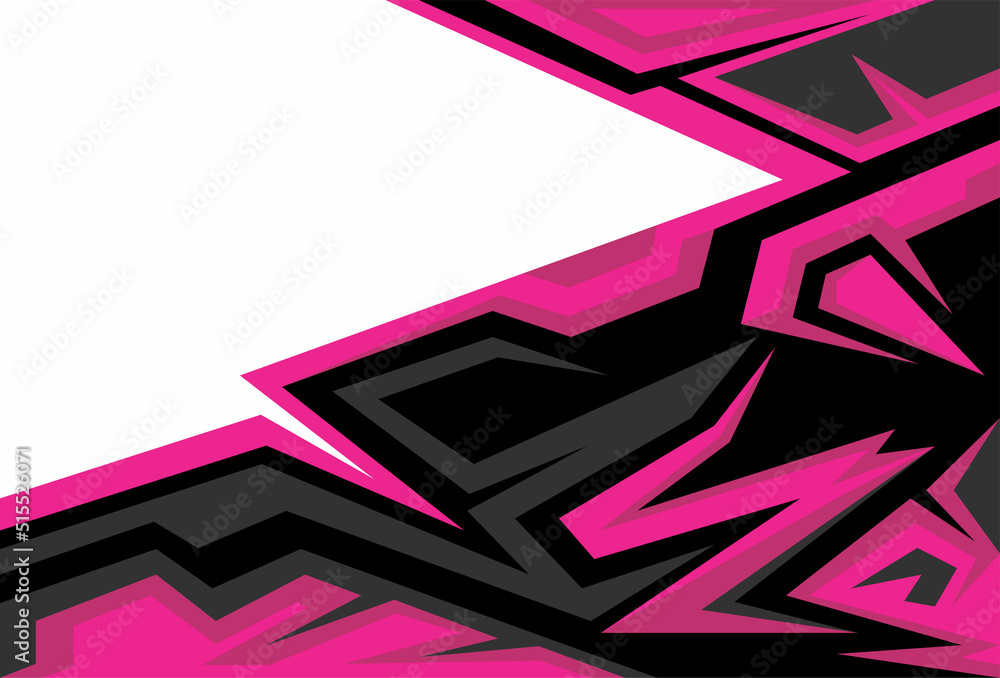 Racing car wrap design vector premium vector pink and gray premium ...