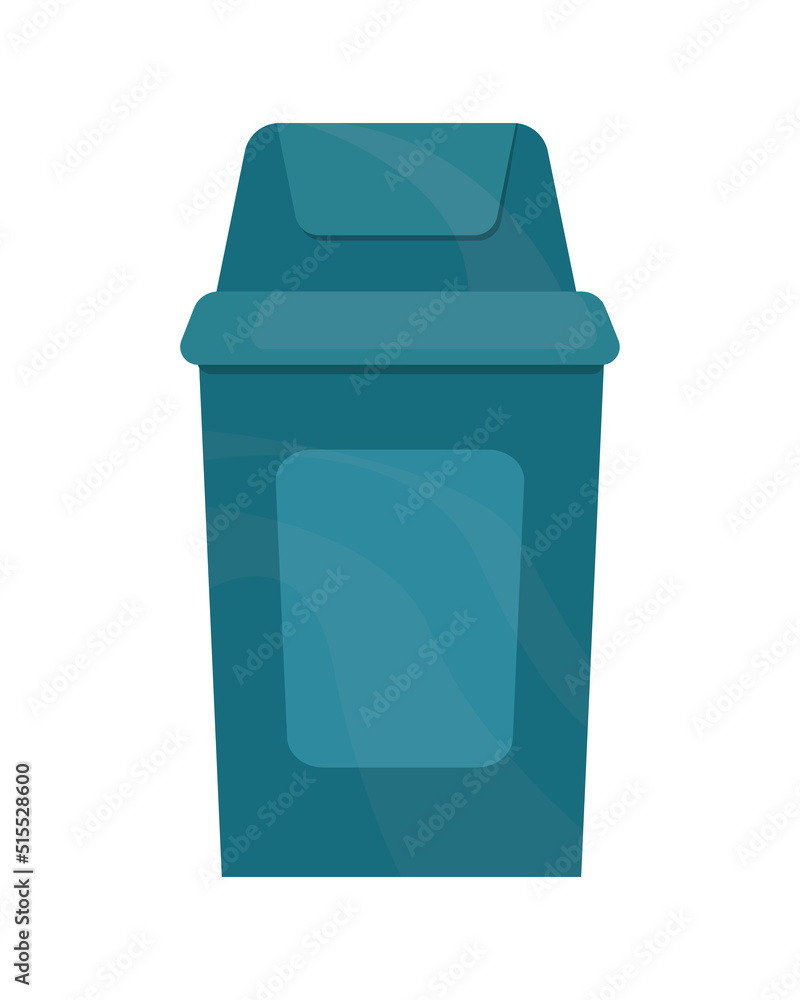 green trash bin green trash bin