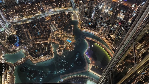 Photography night of dubai