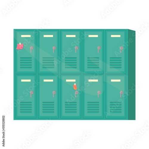 green lockers design