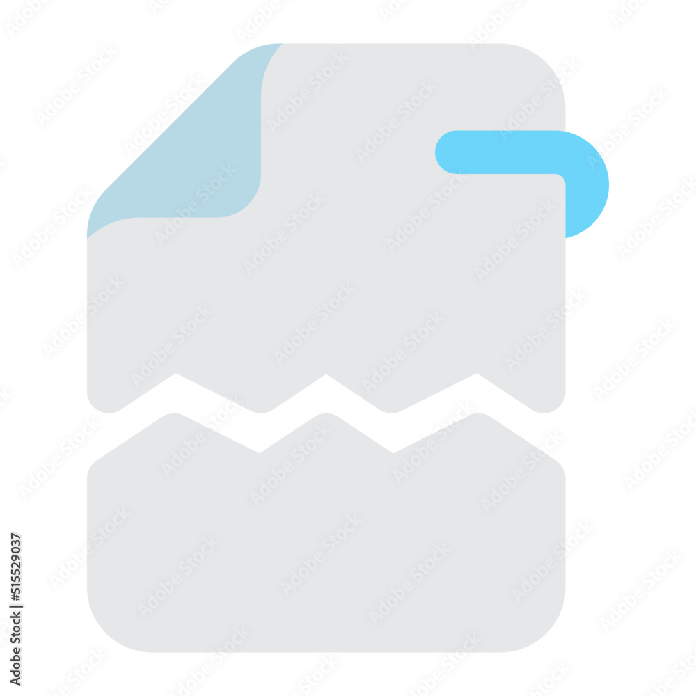 corrupt file Icon Illustration corrupt file Icon Illustration