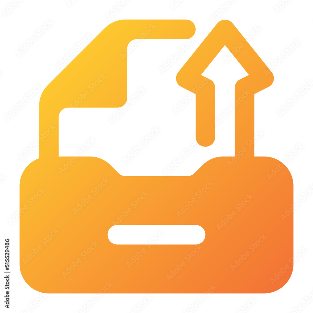 upload document Icon Illustration upload document Icon Illustration