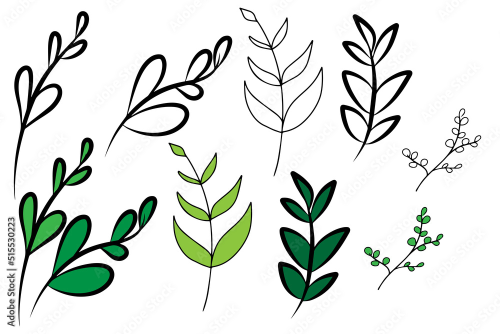 leaf vector illustration for decoration leaf vector illustration for decoration