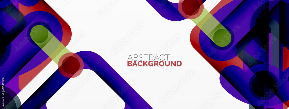 Geometric primitives. Lines, circles abstract background Geometric primitives. Lines, circles abstract background