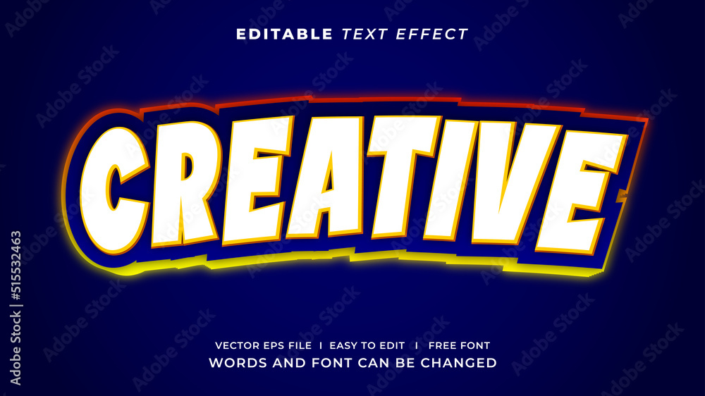 Creative Text Effect