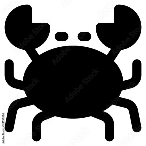 crab Icon Illustration