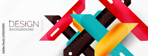 Background overlapping lines. Dynamic lines abstract wallpaper. Straight lines composition vector illustration for wallpaper banner background or landing page