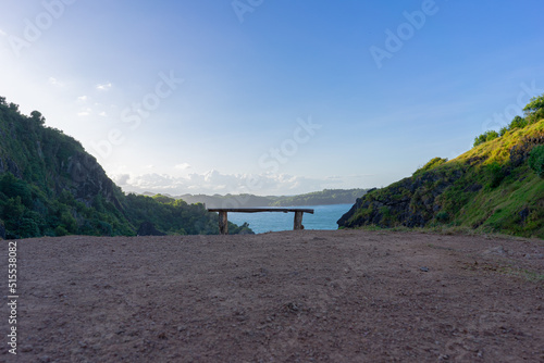 Beautiful sea view from Pengilon hill or 