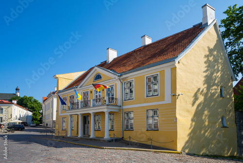 Ambassadors residence of Germany building in Tallinn, Estonia photo