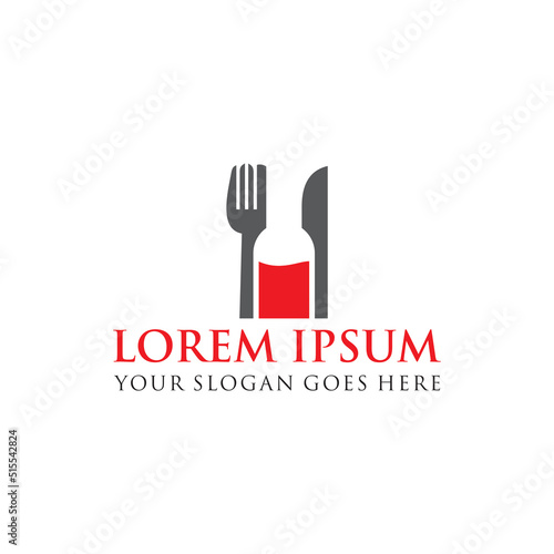 restaurant logo , food logo vector