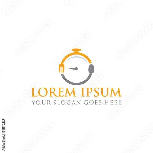 time food logo , restaurant logo
