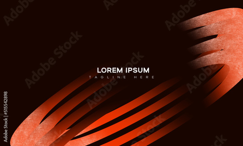 Abstract background of geometric graphic elements in dark red color influenced by light, cutouts, stripes, stripes, loops for posters, flyers, digital boards and concept designs.