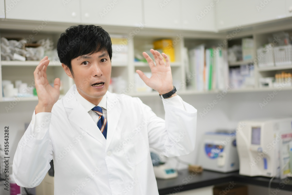 病院のお医者さん男性 病院のお医者さん男性