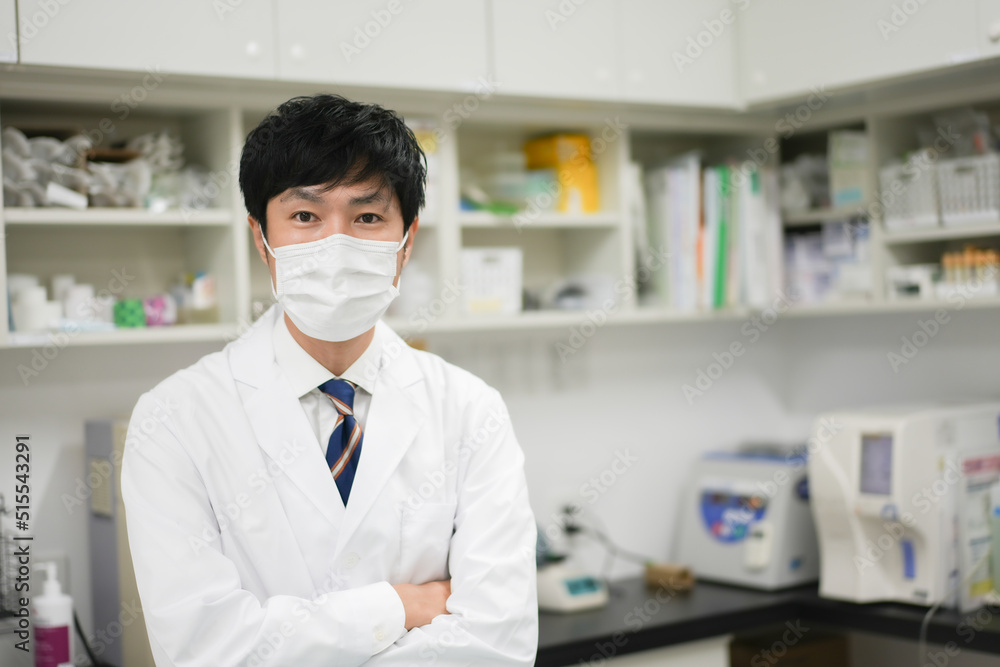 病院のお医者さん男性 病院のお医者さん男性