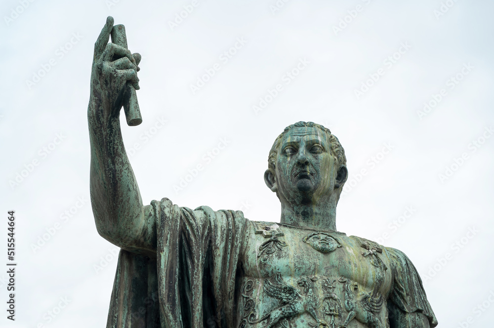Statue of Augustus Caesar in Rome, Italy Statue of Augustus Caesar in Rome, Italy