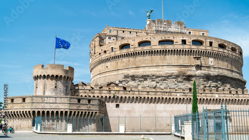 Castle of the Holy Angel in Rome, Italy