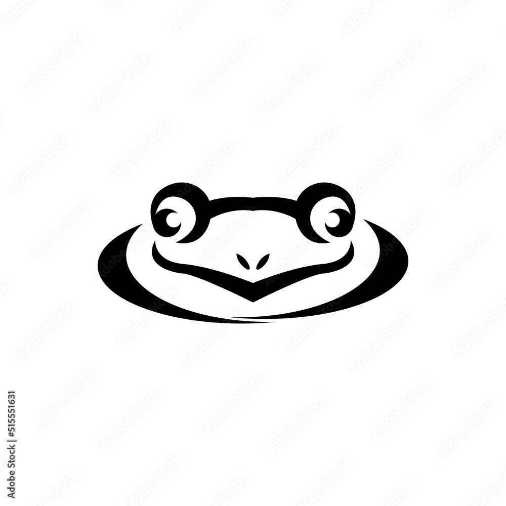 Frog Logo Template vector Frog Logo Template vector