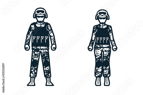 Soldier, Army, Uniform and People icons