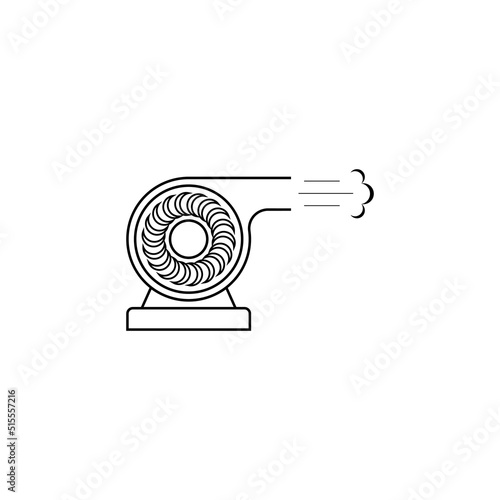 Engine turbo icon