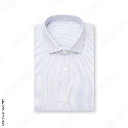 stripe shirt isolated on white background