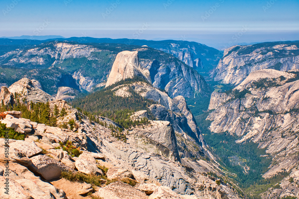 Half Dome and Yosemite Valley, USA