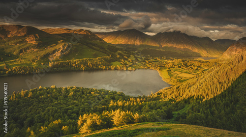 Loweswater from Burnbank Fell photo