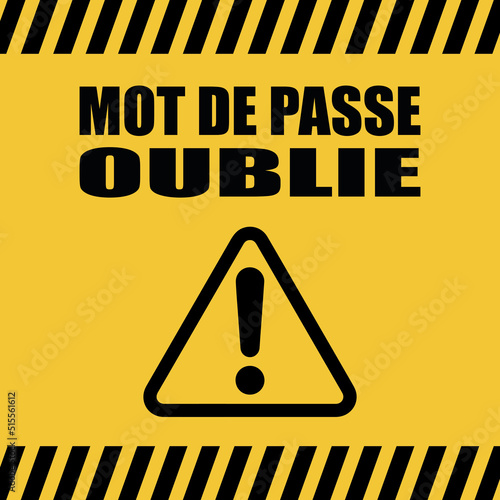 Logo mot de passe oublié.