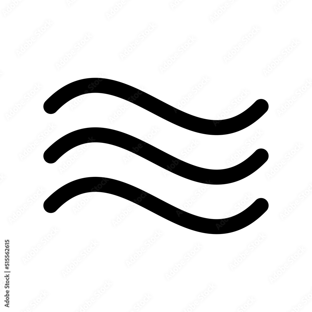 Fototapeta premium Wind icon vector design template.