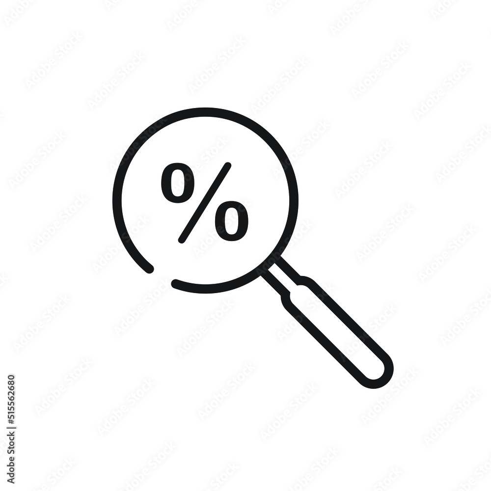 Sale search icon design. vector illustration Sale search icon design. vector illustration
