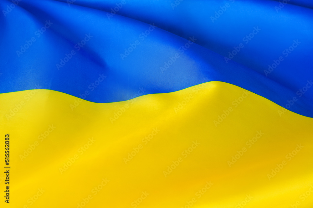 Ukrainian national flag yellow and blue Ukrainian national flag yellow and blue