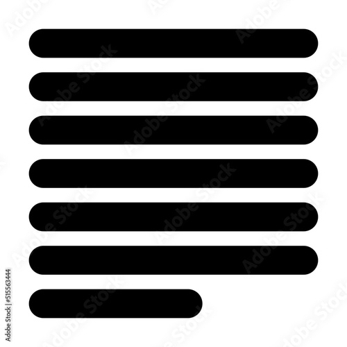 align left icon