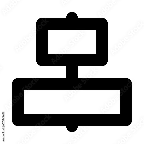 horizontal align center icon