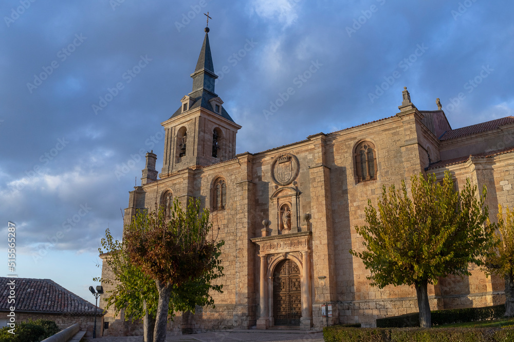 Collegiate Church of San Pedro, proclaimed in 1603, located in the town of Lerma, Burgos.