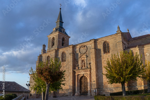 Collegiate Church of San Pedro, proclaimed in 1603, located in the town of Lerma, Burgos.