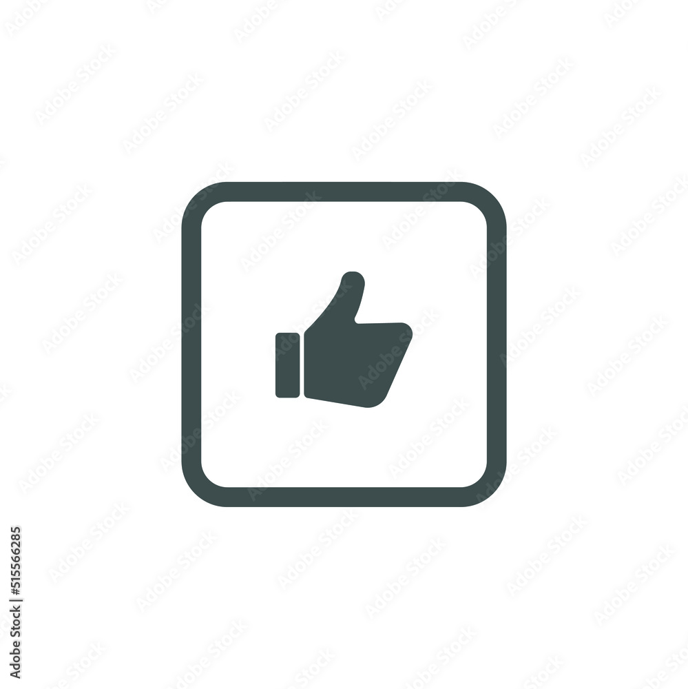 hand icon on white background hand icon on white background