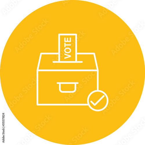 Going to cast vote Icon