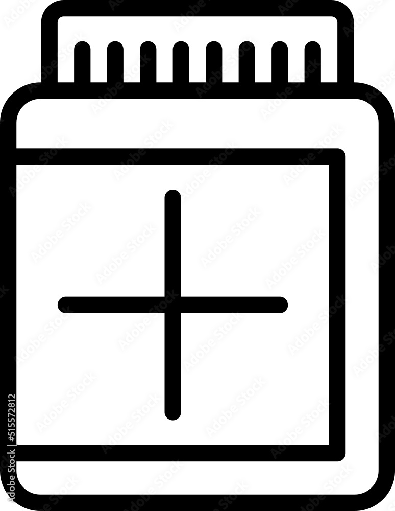 Obraz premium Medicine outline icon