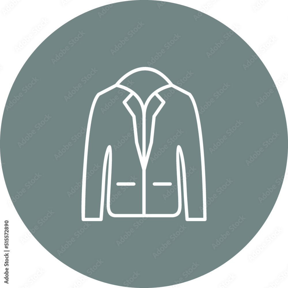 Stylish Jacket Icon Stylish Jacket Icon