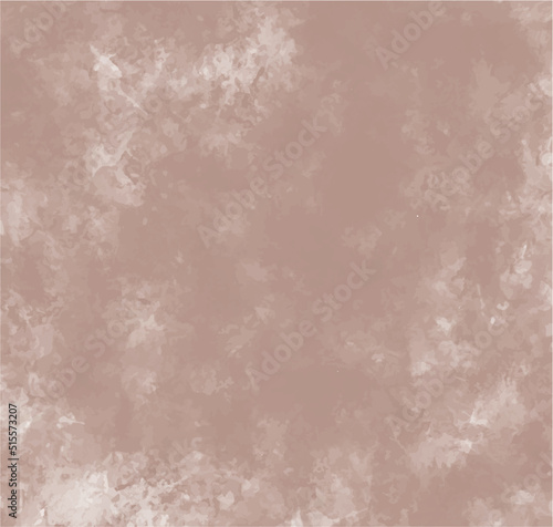 Brown watercolor texture. Abstarct hand drawing design vector
