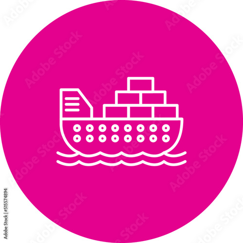 Cargo Ship Icon