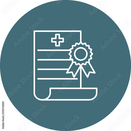 death Certificate Icon