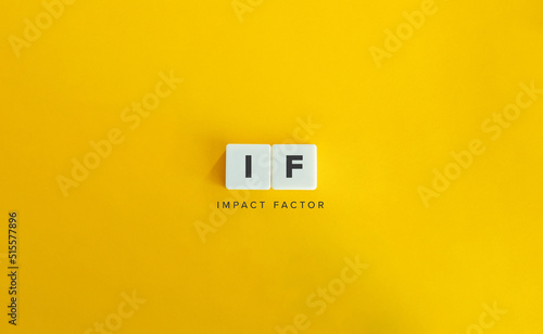 Fotografía Impact Factor (IF) Banner