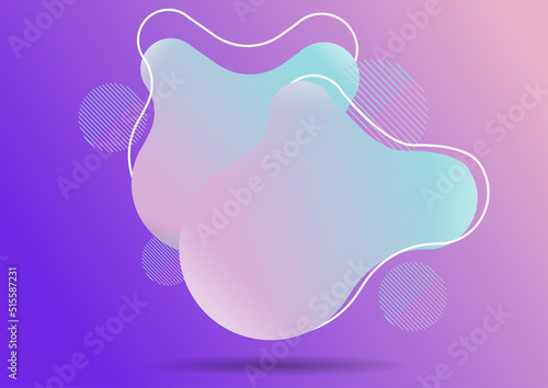 colorful gradient background concept. light blue to pink gradient shape. purple to pink gradient background.  colorful dymanic background. fluid background.fluid,colorful, line, vector,eps10. photo