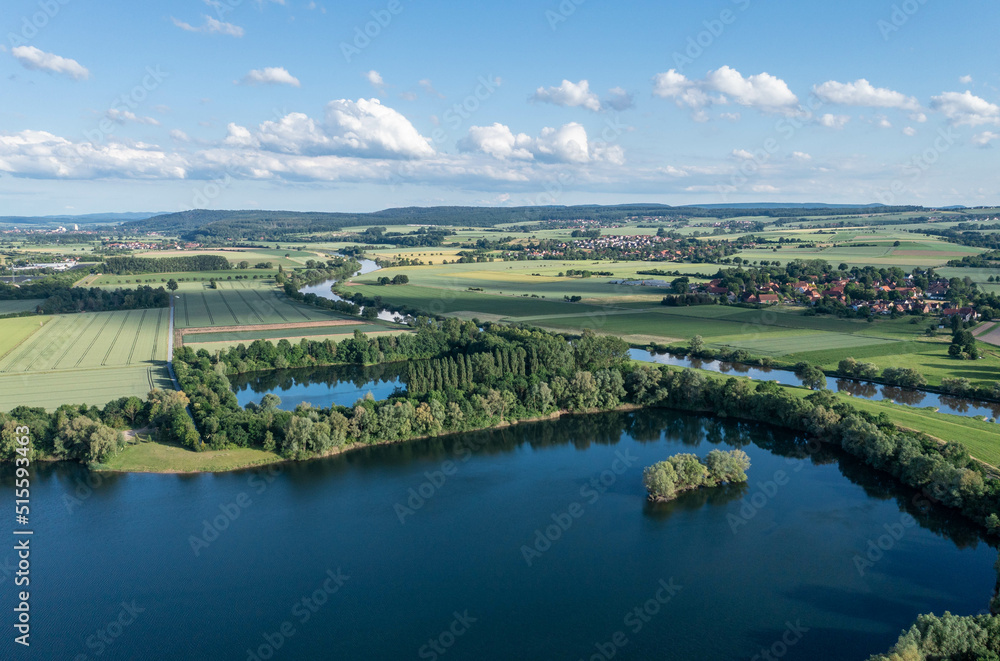   Landscape and panorama  view of drone