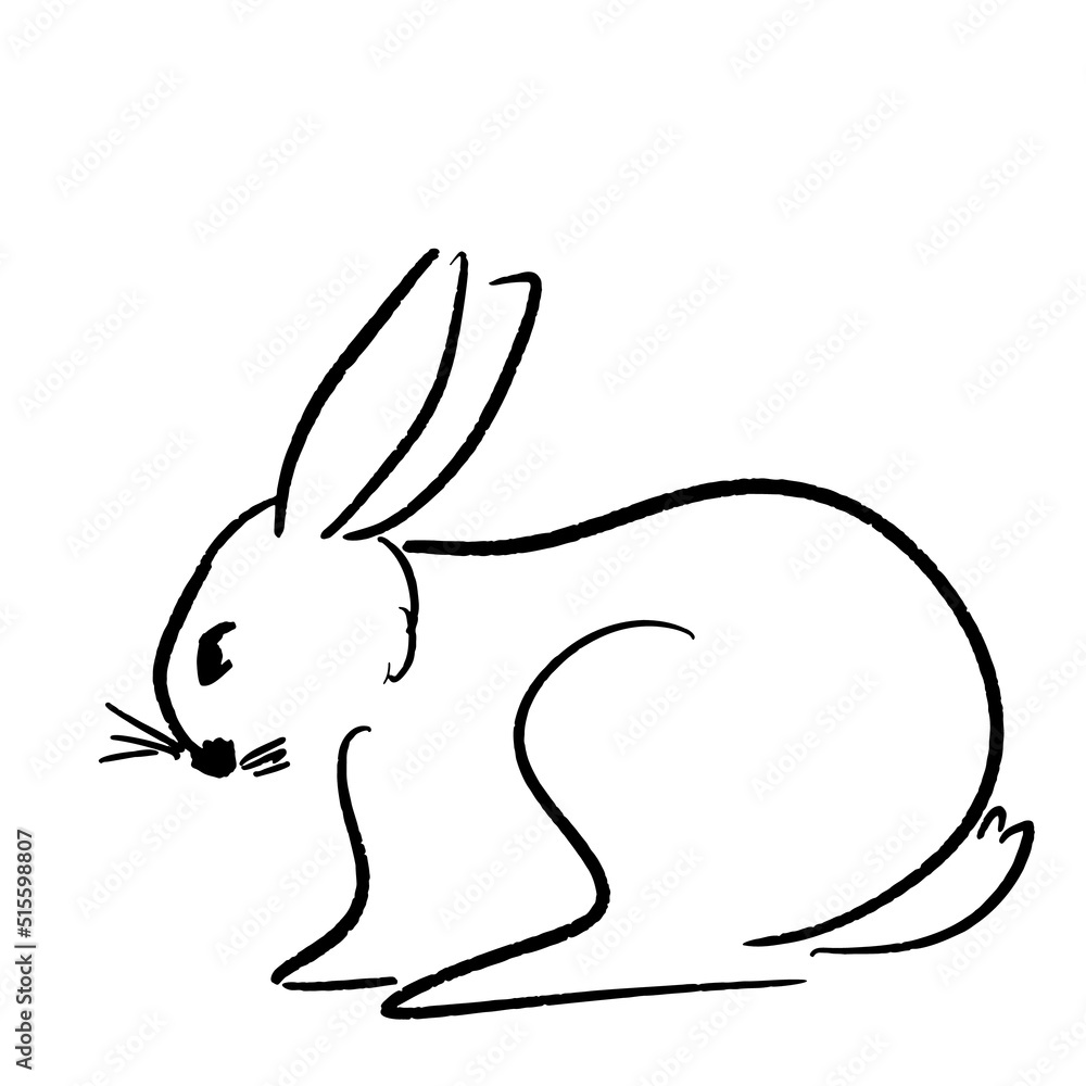 Chinese New Year 2023, the year of the rabbit, red and gold line art characters, simple hand-drawn Asian elements with craft (Chinese translation: Happy Chinese New Year 2023, year of the rabbit). Chinese New Year 2023, the year of the rabbit, red and gold line art characters, simple hand-drawn Asian elements with craft (Chinese translation: Happy Chinese New Year 2023, year of the rabbit).