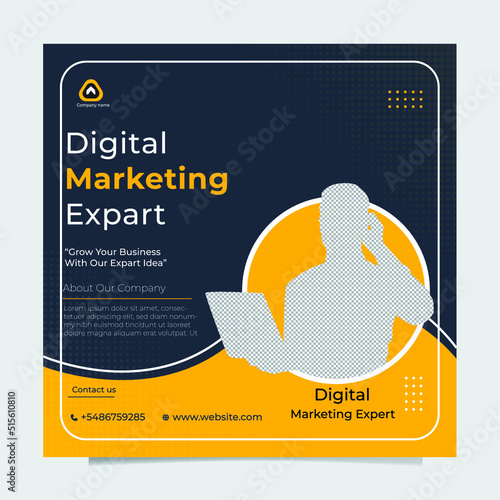 corporate social media banner template