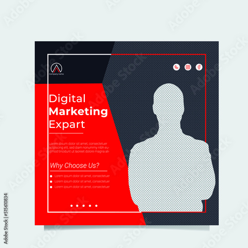 corporate social media banner template