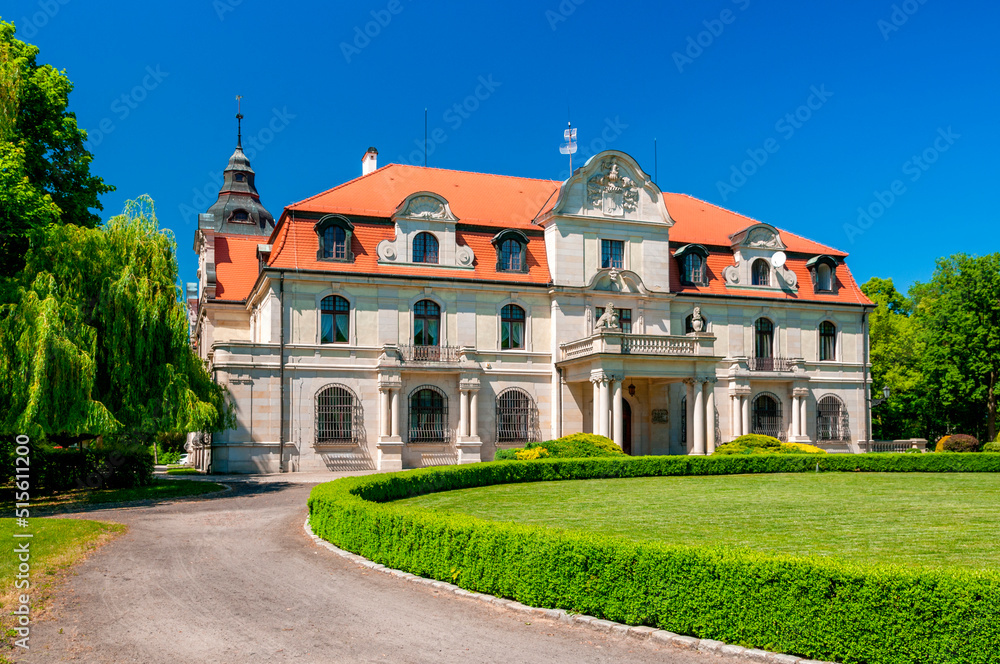 Baroque palace in Smolice